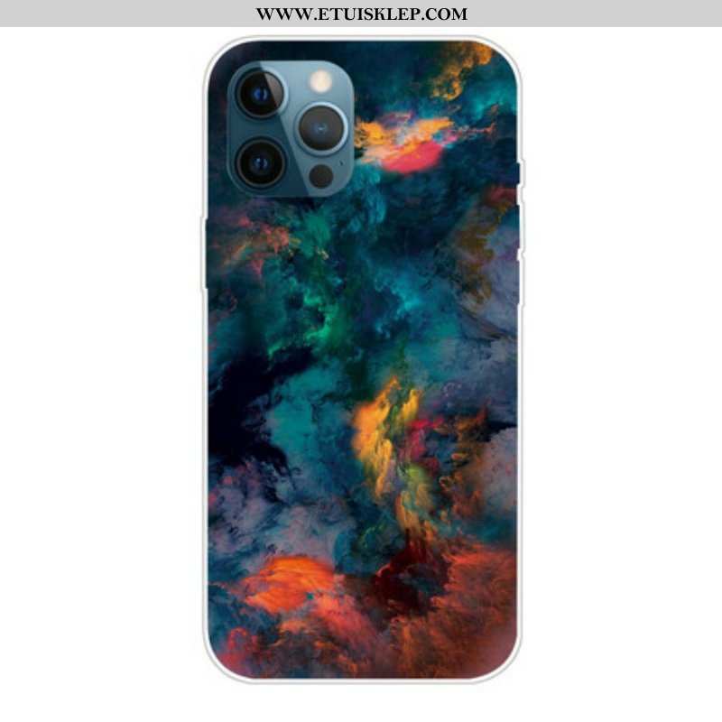 Etui do iPhone 13 Pro Kolorowe Chmury
